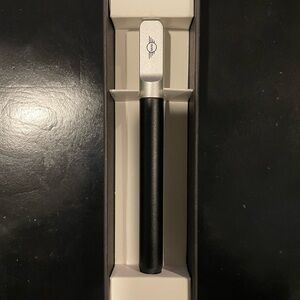 Black and Silver Rollerball Pen